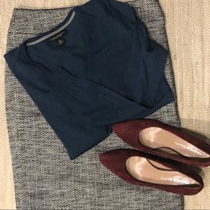 LOFT Tweed Pencil Skirt (6)